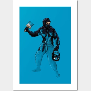 Ninja Camouflage Posters and Art